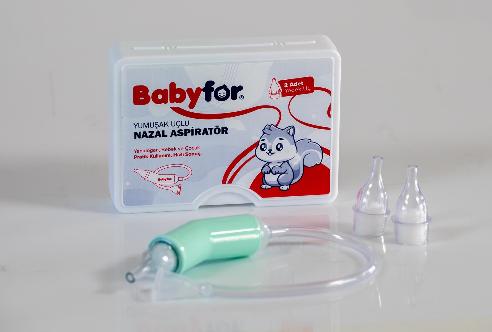 BABYFOR YUMUŞAK UÇLU NAZAL ASPİRATÖR