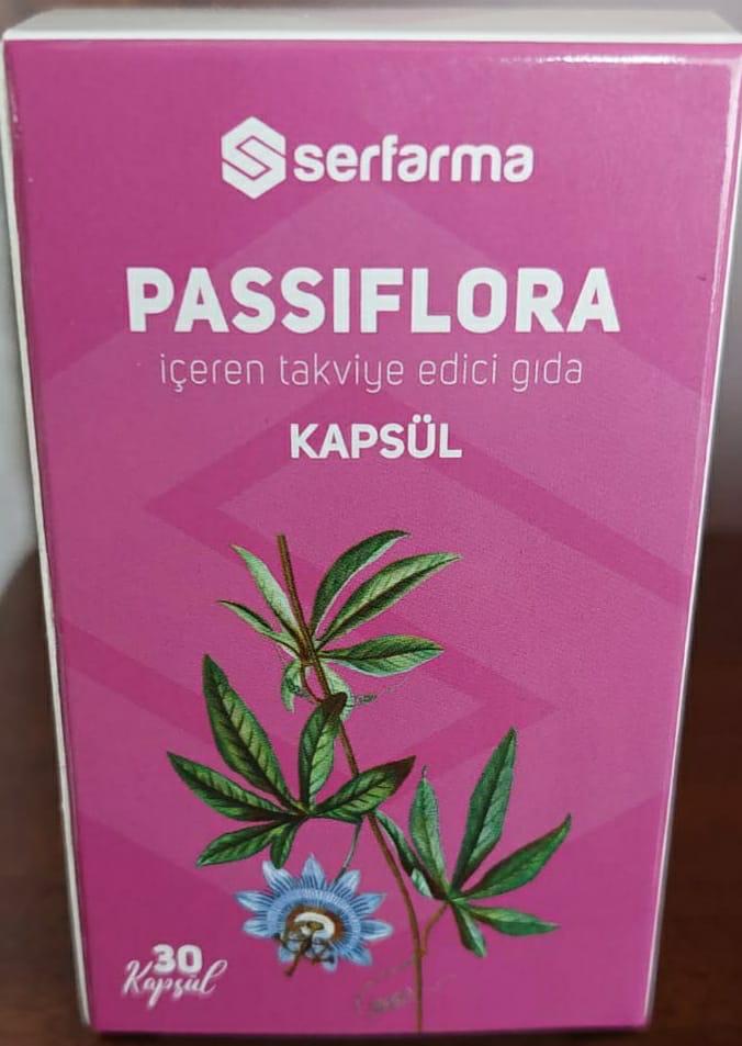 PASSİFLORA TAKVİYE EDİCİ GIDA KAPSÜL